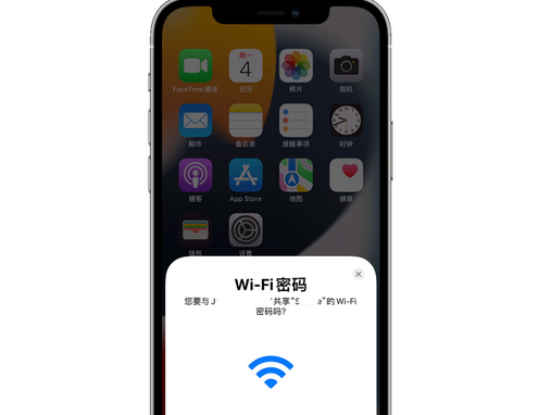 鹤壁苹果15维修店分享iPhone15如何共享Wi-Fi密码 